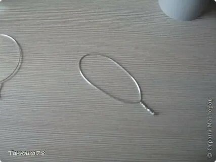 Ромашка из проволоки