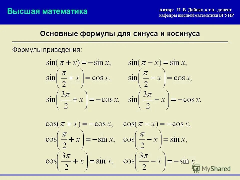 Темы 1 курса математика