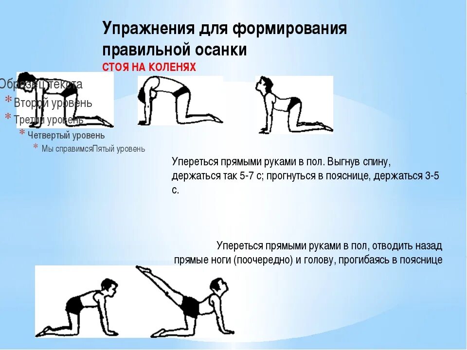 Двигательное упражнение техника выполнения