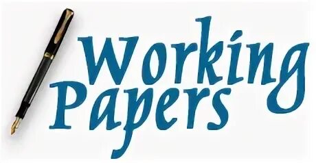 Working paper