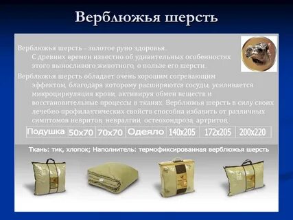 Польза верблюжьей шерсти