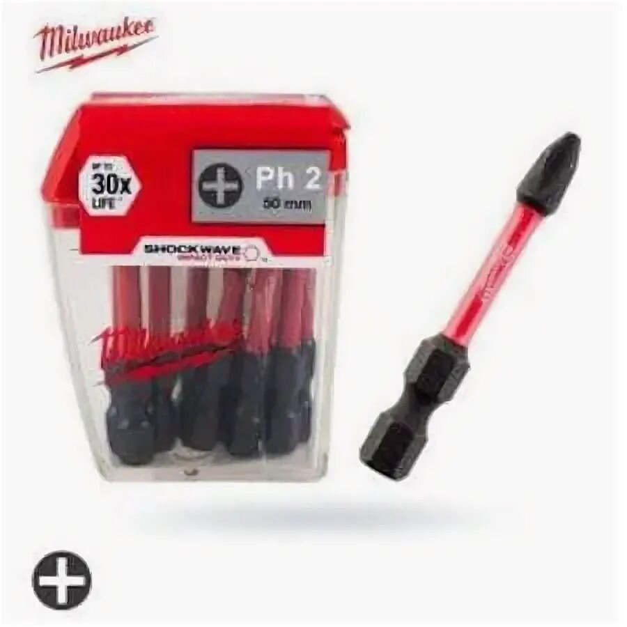 Milwaukee ph2. Бита milwaukee ph2 50мм. насадка milwaukee shockwave ph2 50мм. биты milwaukee ph 50мм 1х10. набор бит milwaukee shockwave 32шт.