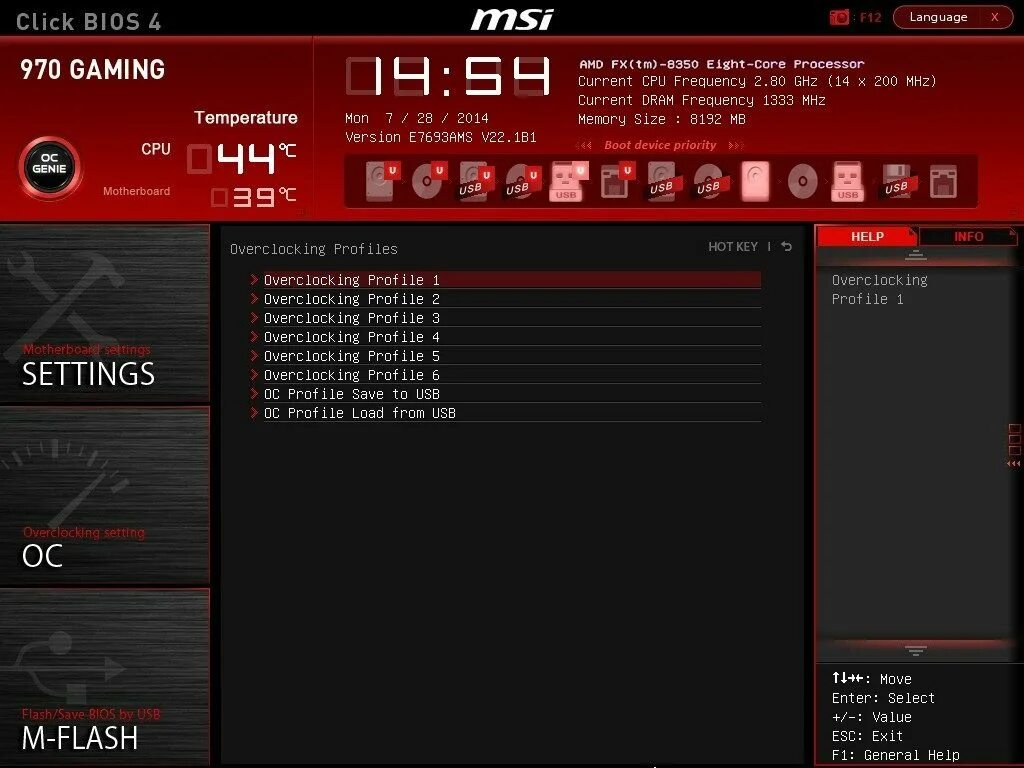 Биос msi click. MSI BIOS Интерфейс. MSI 970 BIOS. MSI BIOS 5. MSI click BIOS 4.