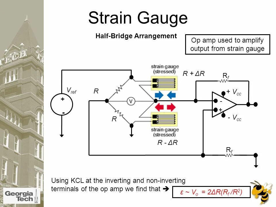 Half bridge. Strain gauge is. strain gauge measuring amplifier. bridge model with strain gauge. bridge opamp.