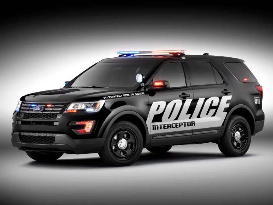 Внедорожники полиции. Ford Police Interceptor 2014.