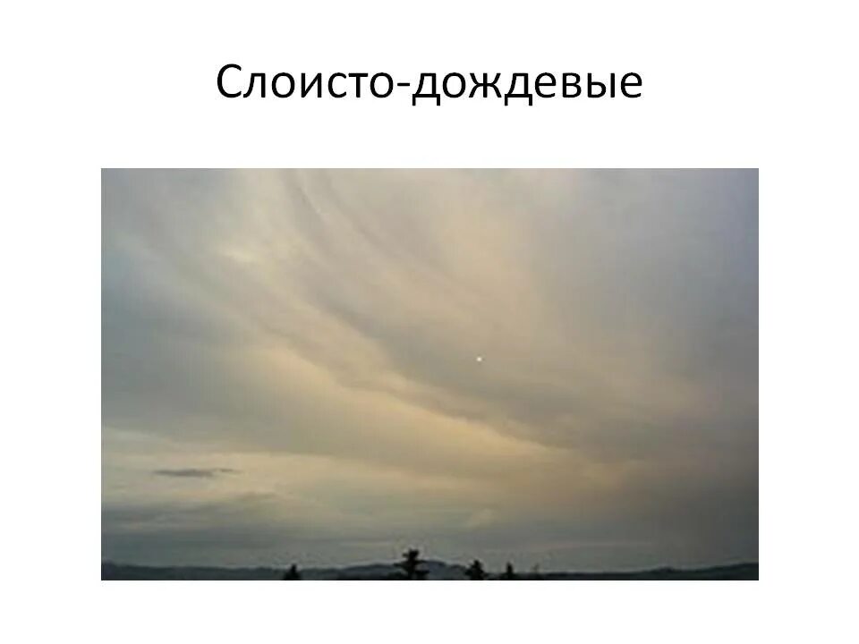 Как раньше называли дождевую тучу сканворд