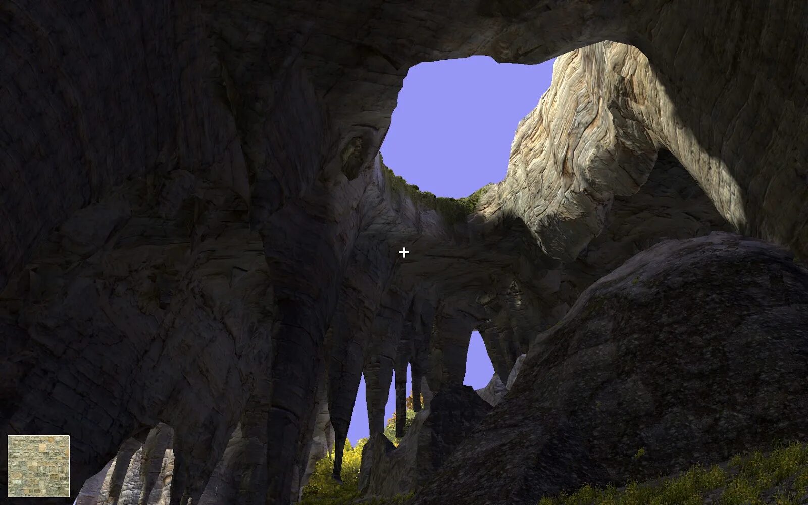 Caves and cliffs