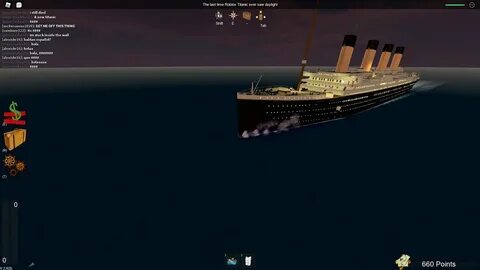 Roblox titanic