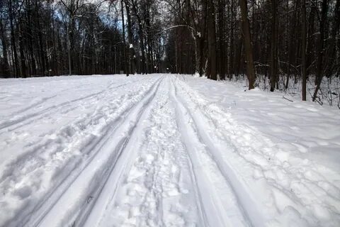 Лыжная трасса измайлово