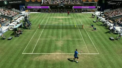 A sports game