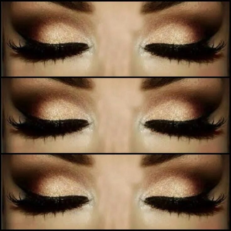 Макияж с коричневыми тенями пошагово Pin de Anika Kachchi en Zaara Makeup collection Sombras de ojos, Maquillaje de o