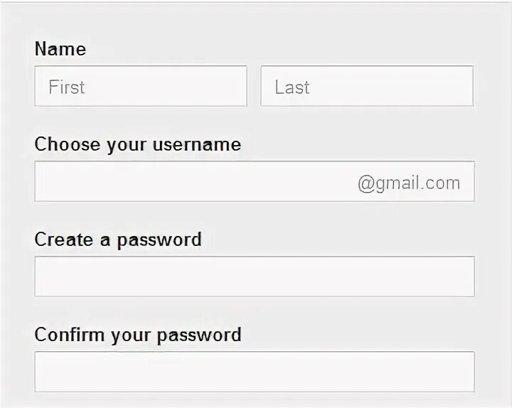 Gmail username password. Gmail username password