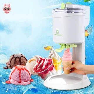 Ice cream machine girl