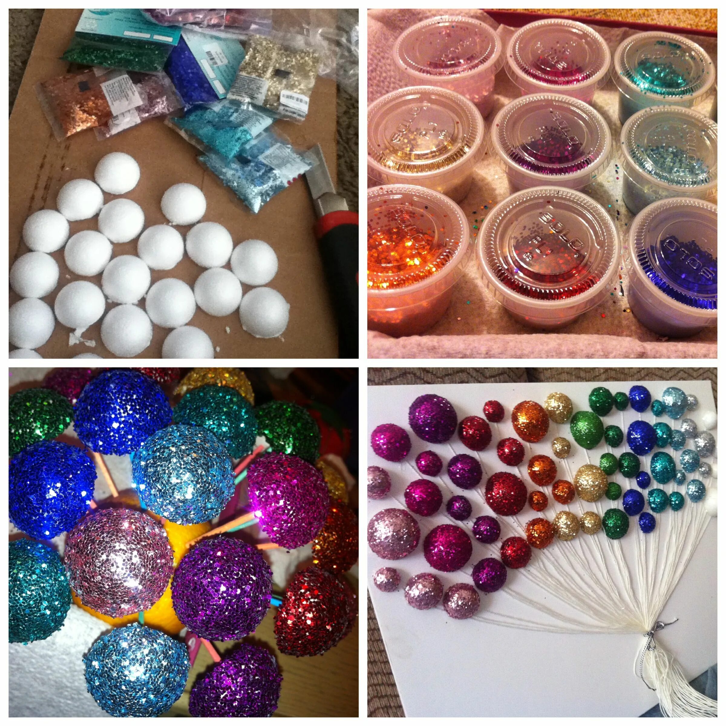 Елочная игрушка своими руками из пенопластового шарика. Своими руками идеи. Декоративные шары для интерьера. Декорируем пластиковый шар. Декор из пенопластиковых шаров.