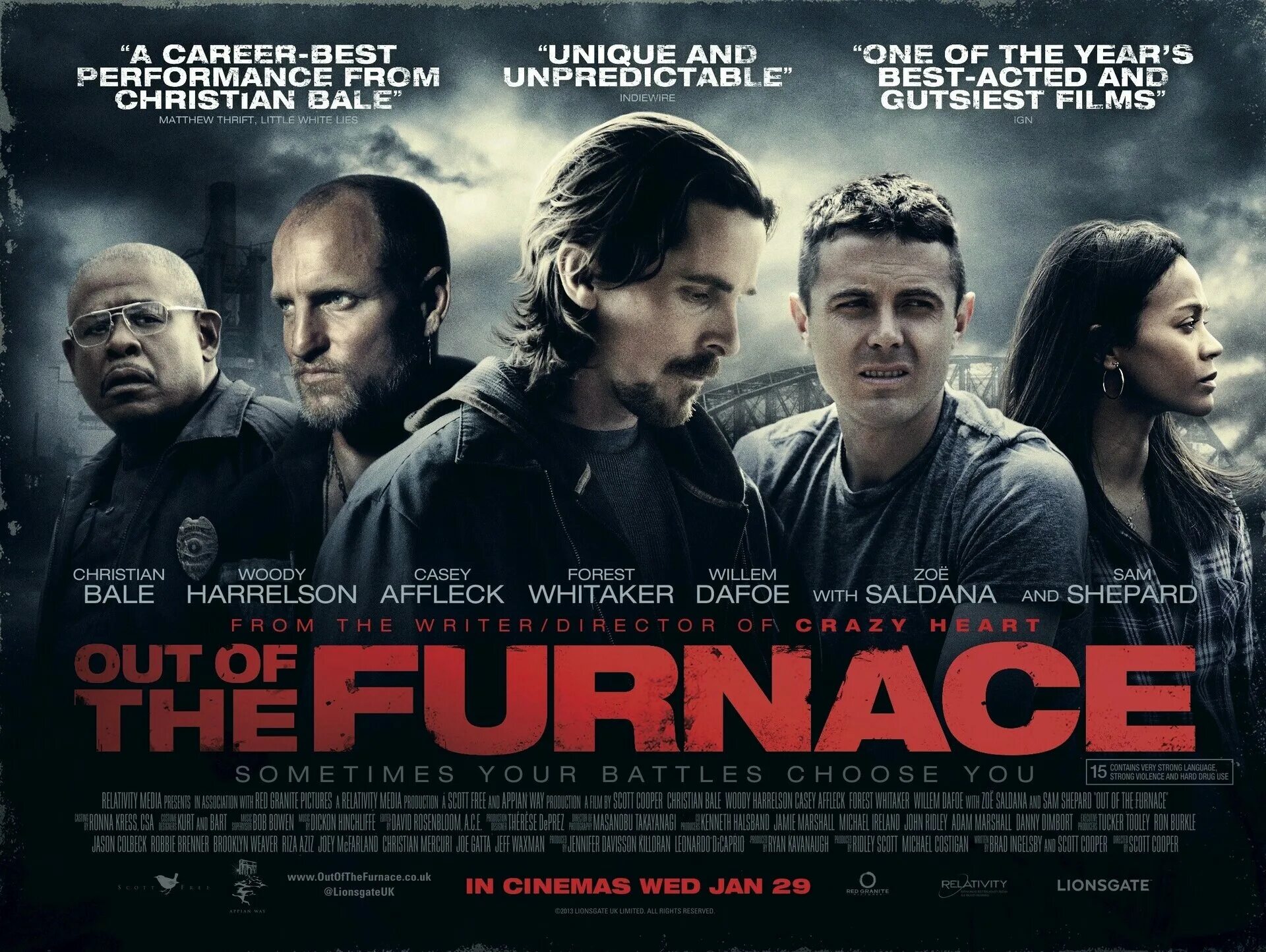 Из пекла 2013. Out.of.the.furnace.2013.. Из пекла 2013 Постер.