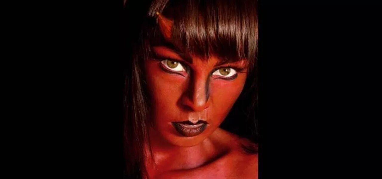 Макияж чертей 25 Ideas para diseñar un maquillaje original y divertido, que te hará lucir herm