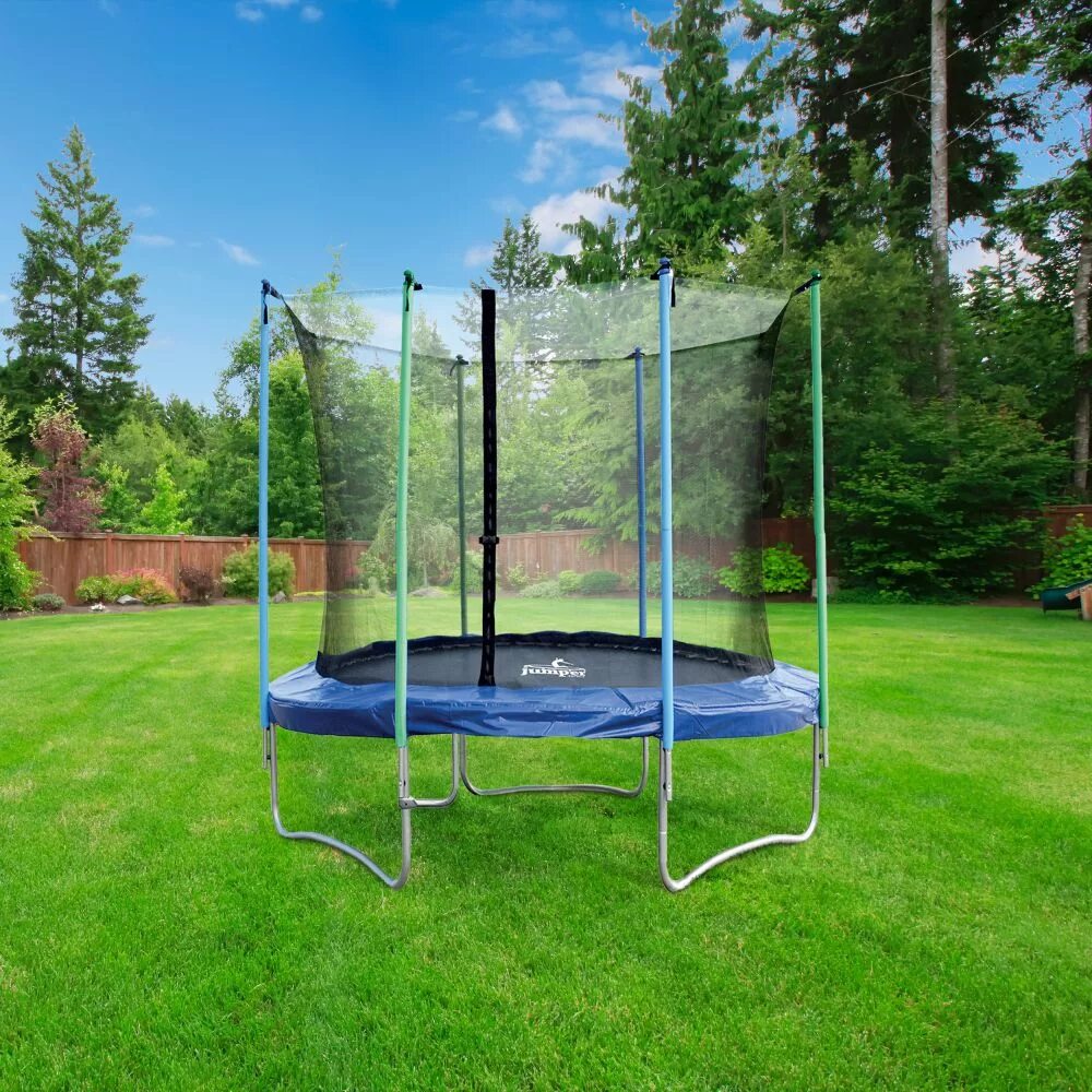 Батут купить 3 метра. Батут Actiwell 305. Батут Trampoline 10ft. Батут 305 см с защитной сеткой Actiwell. Батут Trampoline диаметр 244см.