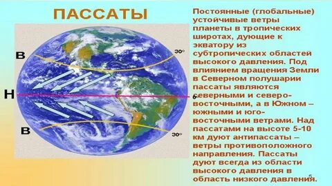 Общая циркуляция атмосферы 7 класс полярная звезда