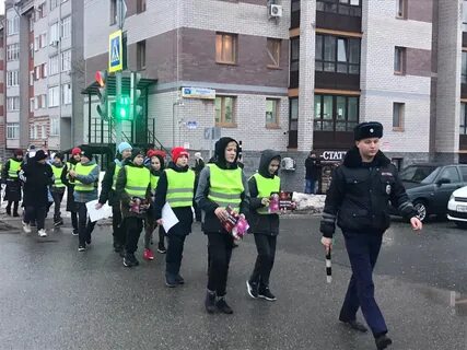 Движение пеших колонн