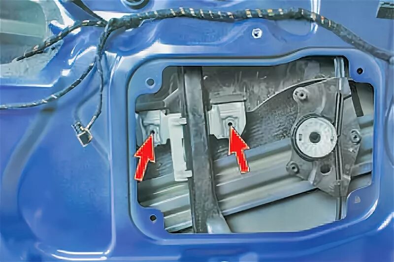 Шкода фабия как снять заднее стекло Замена стекол задней двери Skoda Fabia manual