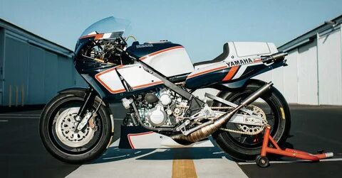 A screaming Yamaha RZV500R restomod from Championship Cycles. 