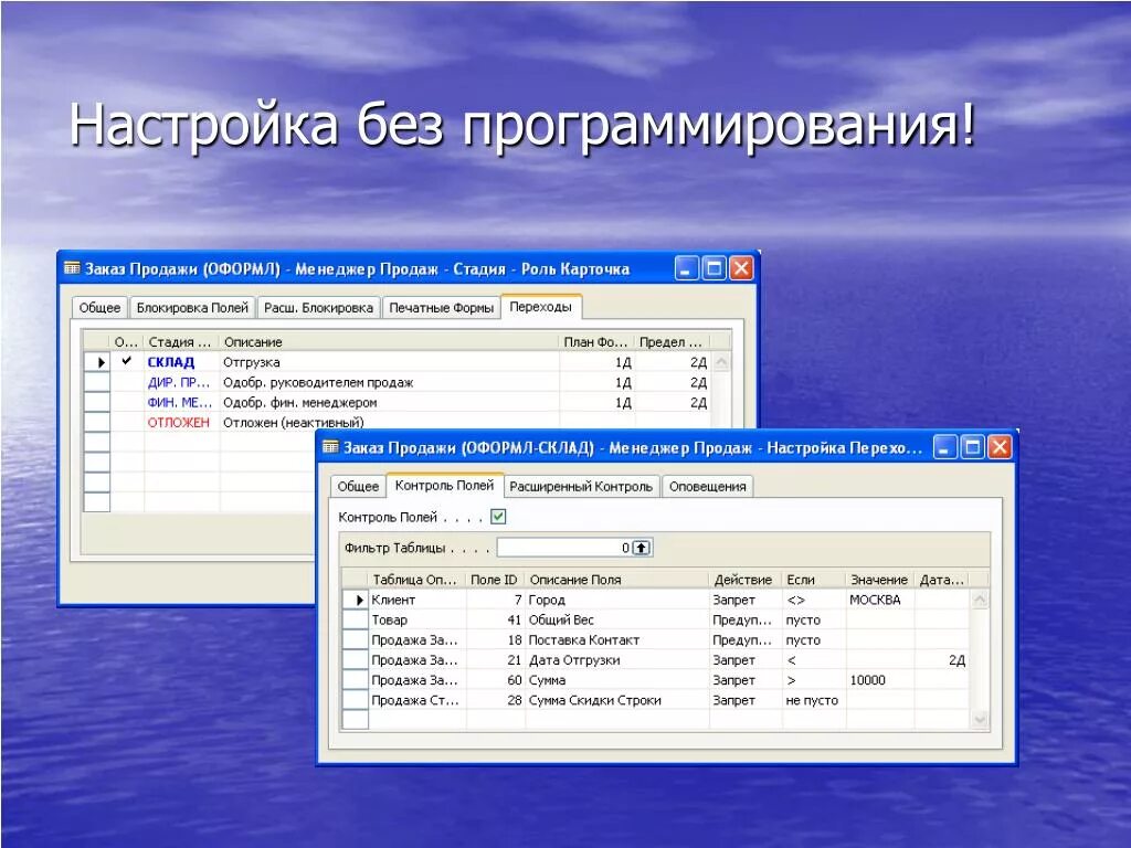 Настройка продаж. Без программирования. Программирование печатных форм. Создание отчета без программирования.