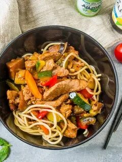 Свинина вок с овощами рецепт