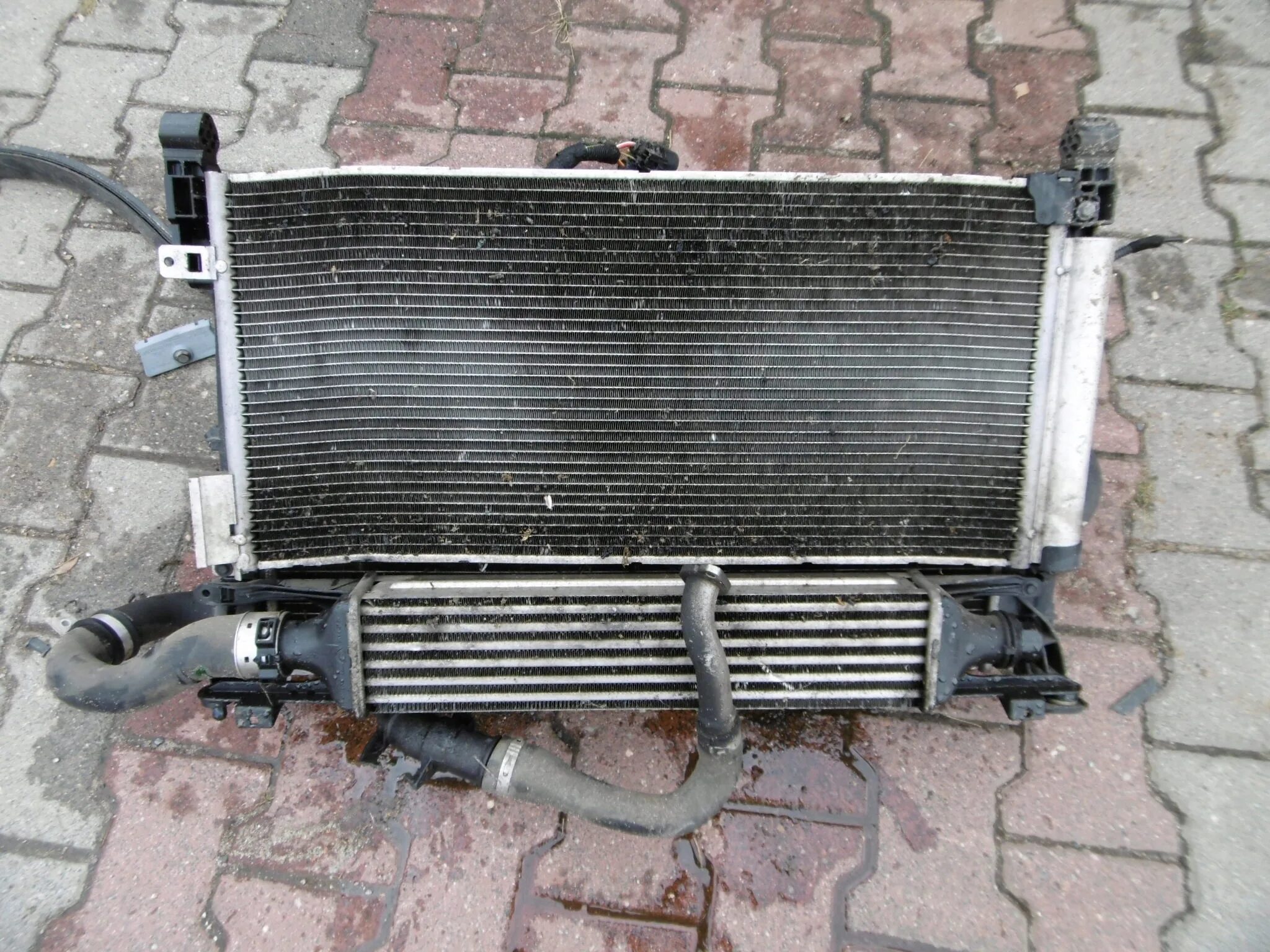 Opel corsa радиатор