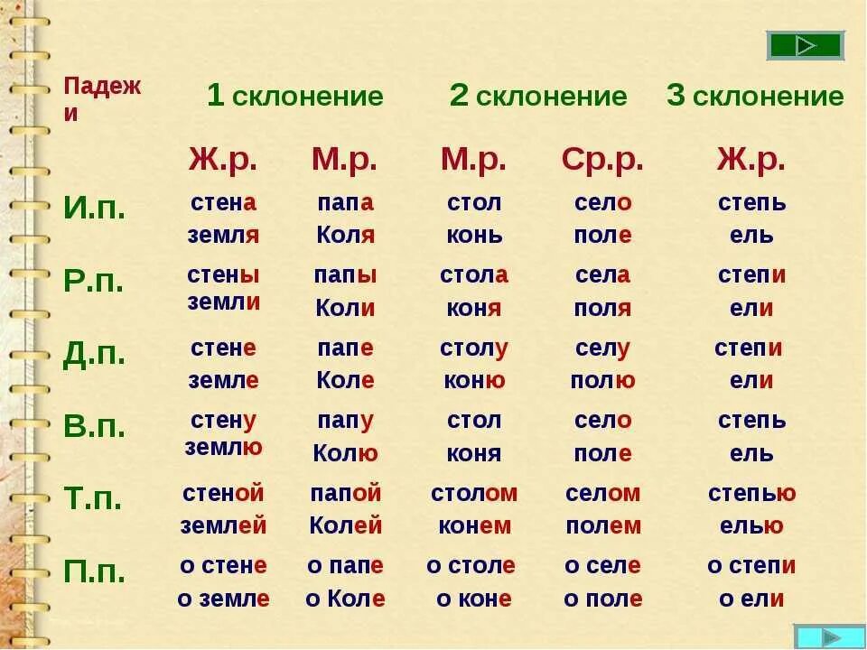 1 склонение род падеж окончание. Склонение существительных 2 склонения по падежам. склонение существительных таблица по падежам. слова 2 склонения по падежам. склонение имён существительных в русском языке таблица.
