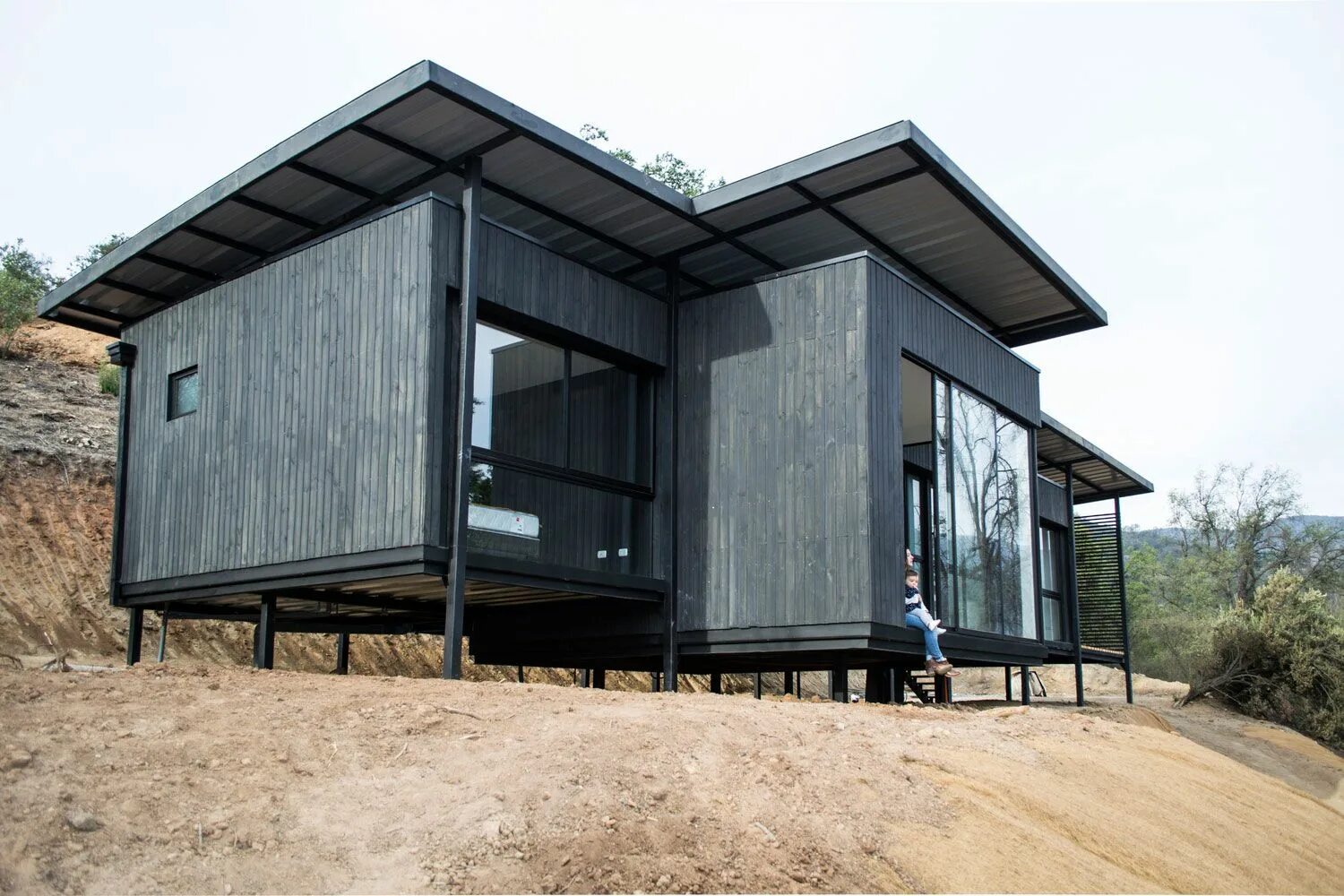 Примеры домов из металла Gallery of Baulinder Haus / Hufft Projects 8 Architecture, Modern prefab homes
