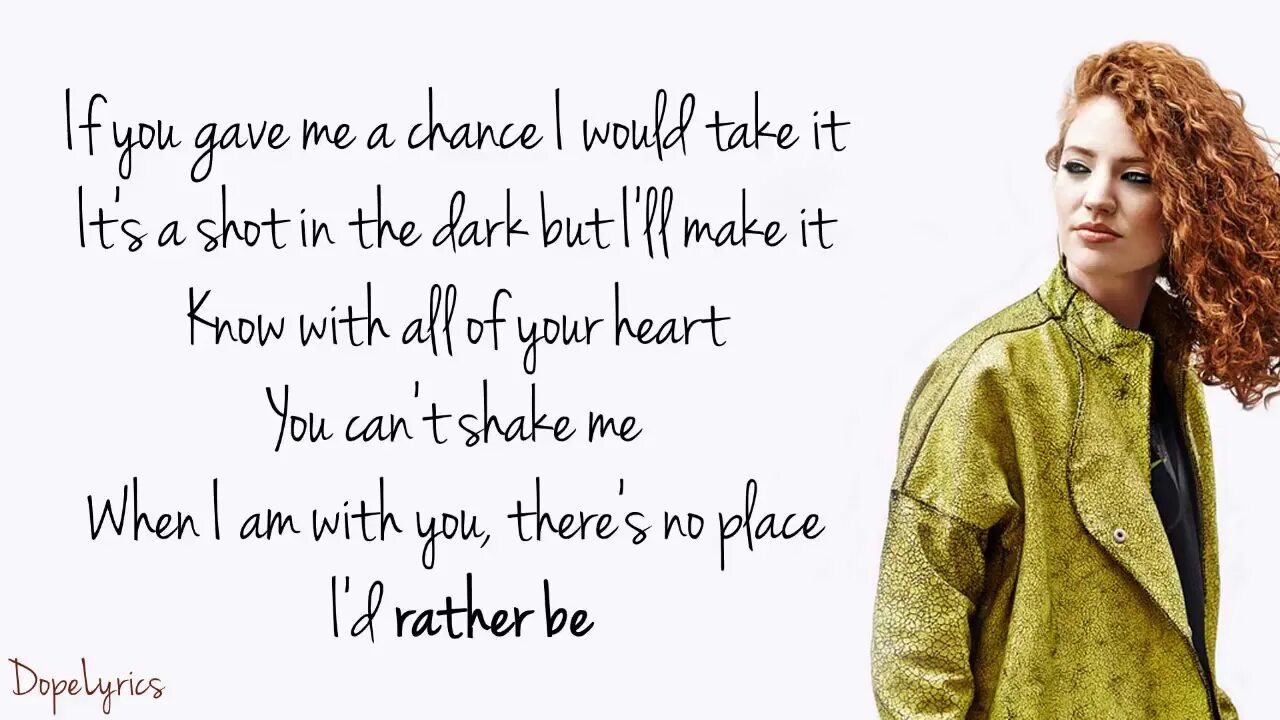 Rather be worry. Rather be. rather be (feat. jess glynne). rather song. jess glynne - what do you do.
