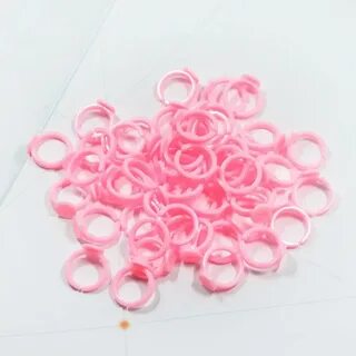 Колечки розовые