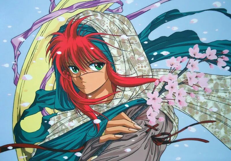 Yu yu flowers. Курама yuyu Hakusho. Yu Yu Hakusho.