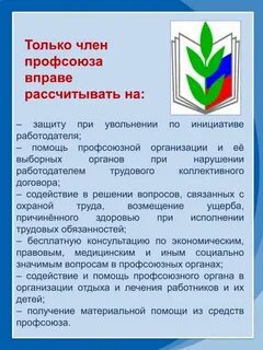 Работа профсоюзной организации детского сада