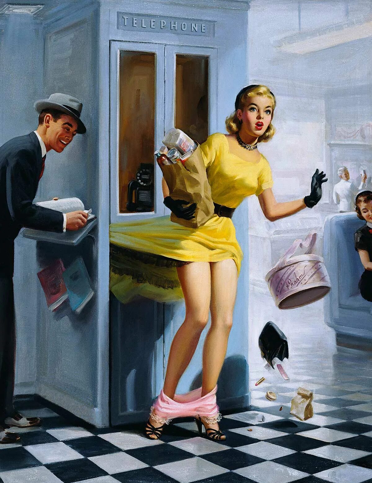 Арт Фрам Art Frahm 1907 1981 американский художник. Арт Фрам (Pin-up Art Frahm),. Картины в стиле ретро.