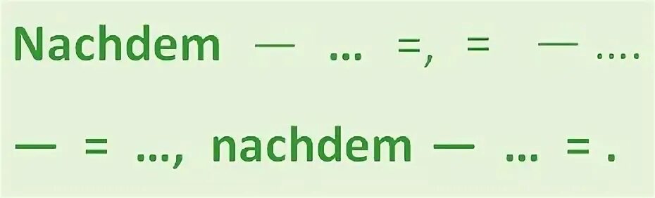 Nach dem