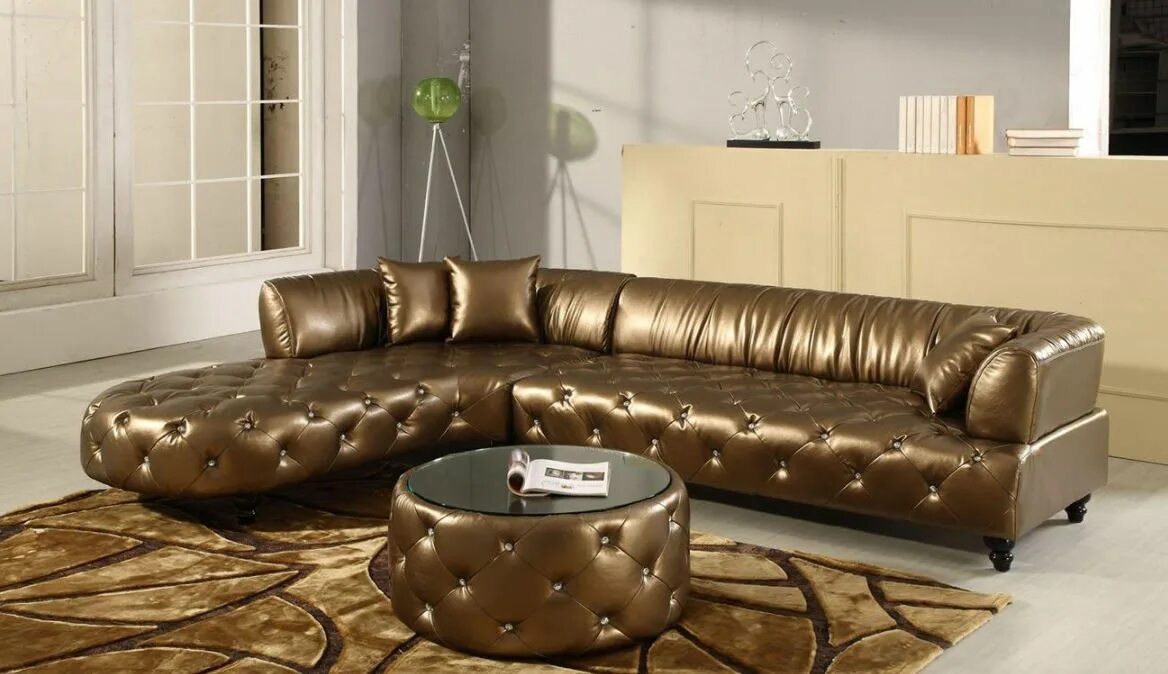 Красивые диваны. Дорогие диваны. Кожаная мебель в интерьере. Кожаный диван.