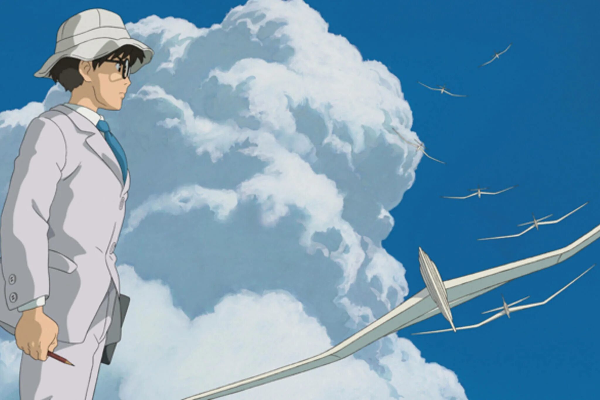 Rising with the wind. Rising with the wind