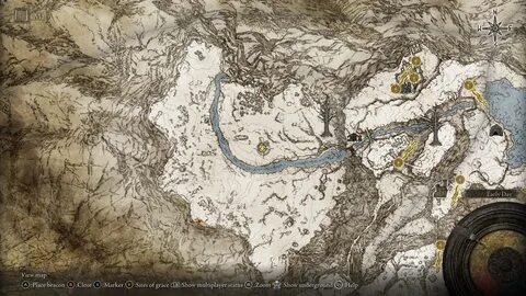 Elden ring map