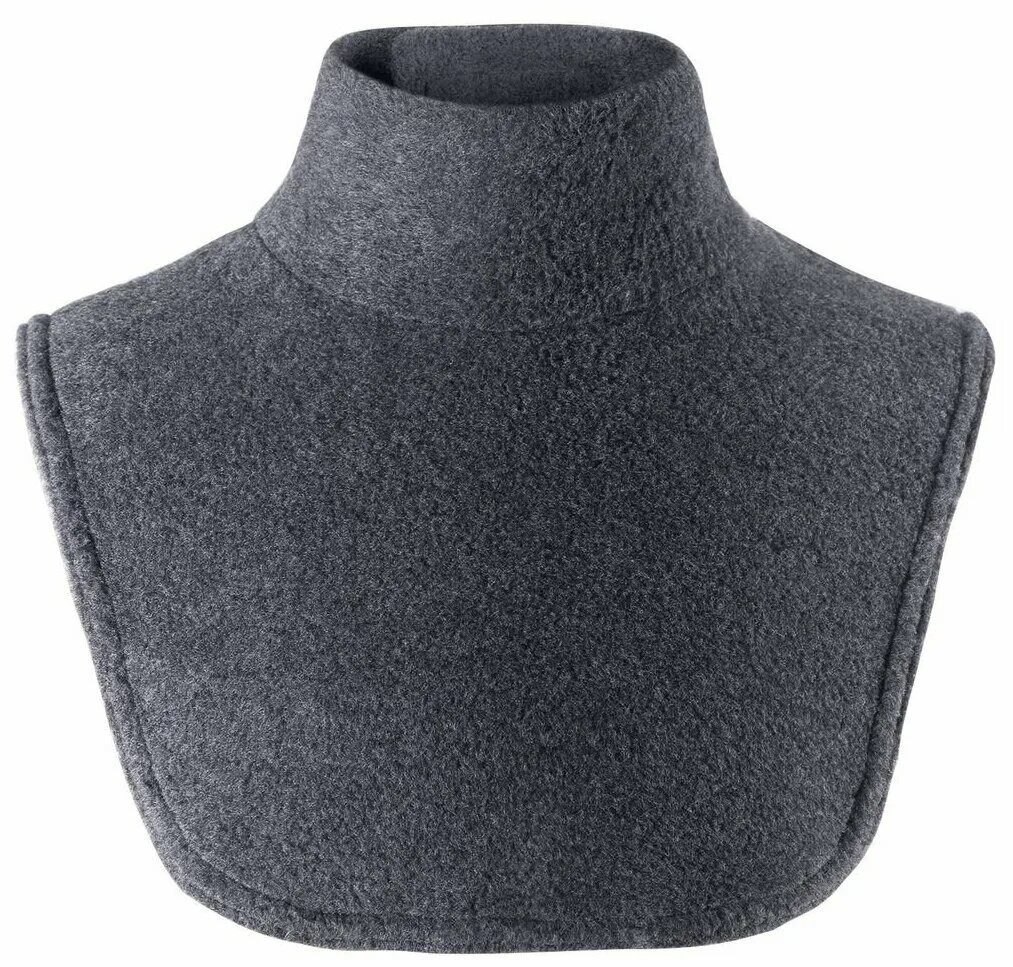 воротник из флиса. шарф воротник из флиса. шарфик, воротник внутри с флисом. шарф флисовый мужской. манишка helios (флис/серый).