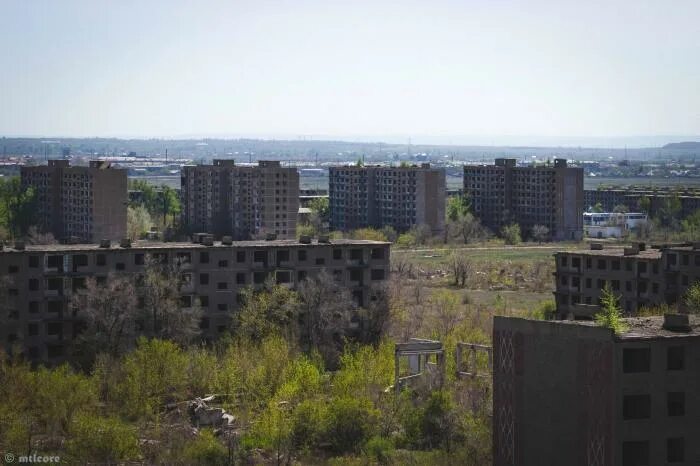 Город сарань карагандинская область. Казахстан Сарань микрорайон РТИ. Сарань поселок РТИ. Город призрак Сарань РТИ Казахстан. РТИ Сарань Карагандинская область.