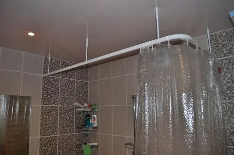 Угловой карниз для ванной к потолку