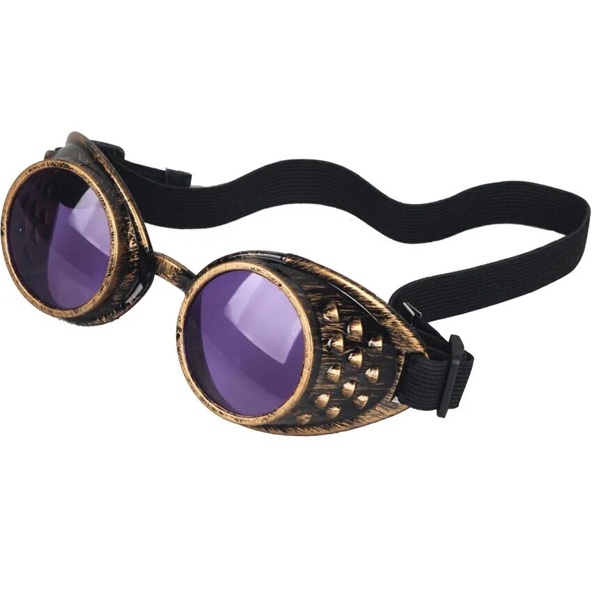 готические очки солнцезащитные. очки гогглы. готик очки. очки в готическом стиле. винтажные круглые очки мужские.