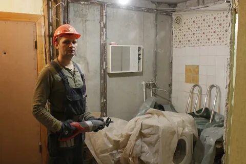 Снос сантехкабины панельный