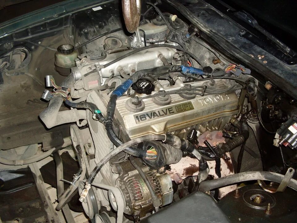 Как снять двигатель 4s Нужна помощь. Toyota Corona (T190), 1,8 л, 1992 года другое DRIVE2