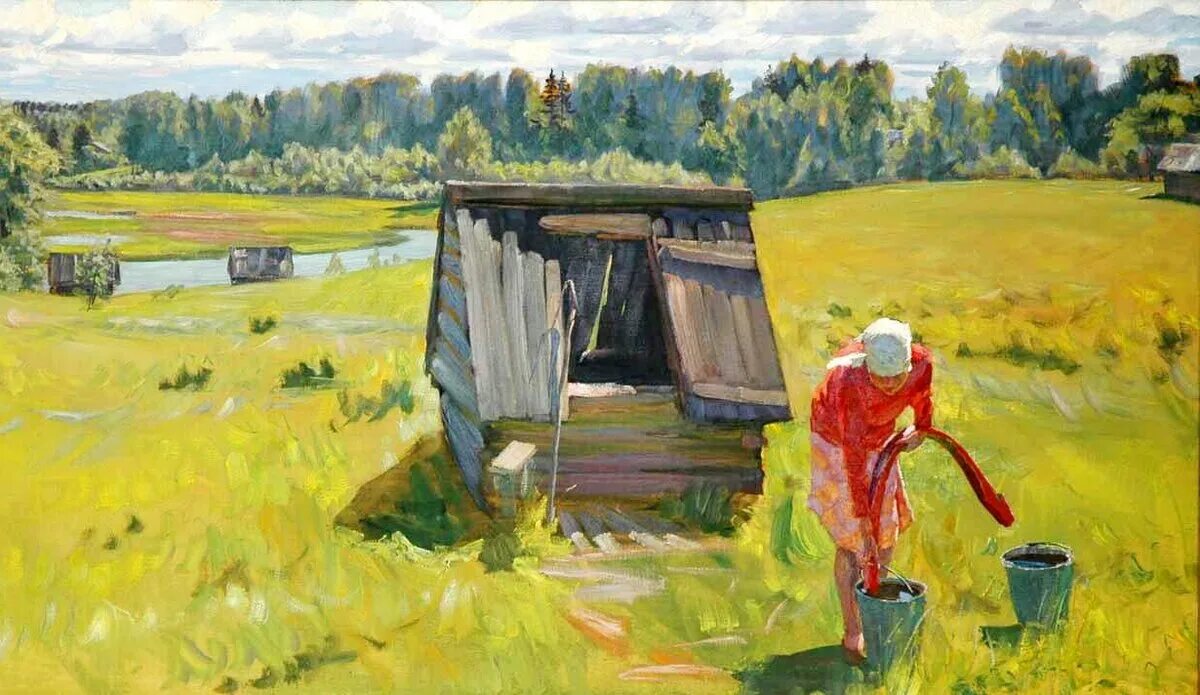 Человек падает со скалы. Пейзажи григория чайникова. Спит в странном месте. Грустные картинки. Колодец прикол.