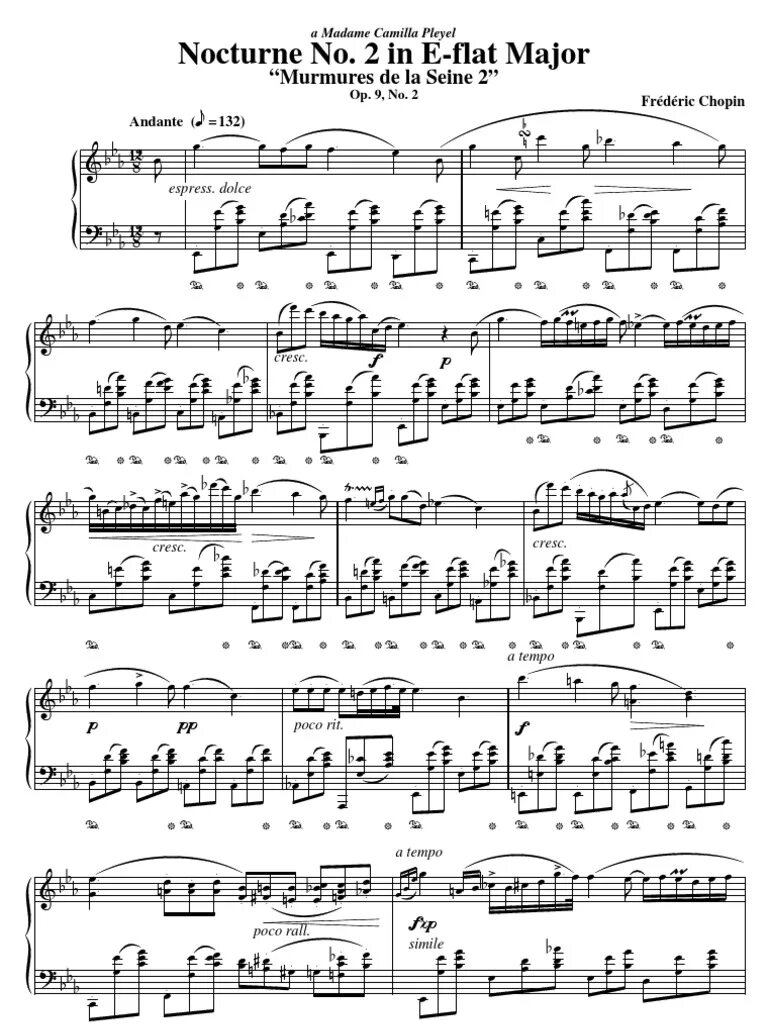 Nocturne no.2 in e Flat, op.9 no.2 Фридерик Шопен. Фредерик Шопен Nocturne in e-Flat Major, op. 9 No. 2. Шопен Ноктюрн 2 Ноты. Шопен е мажор Ноты. E flat 9