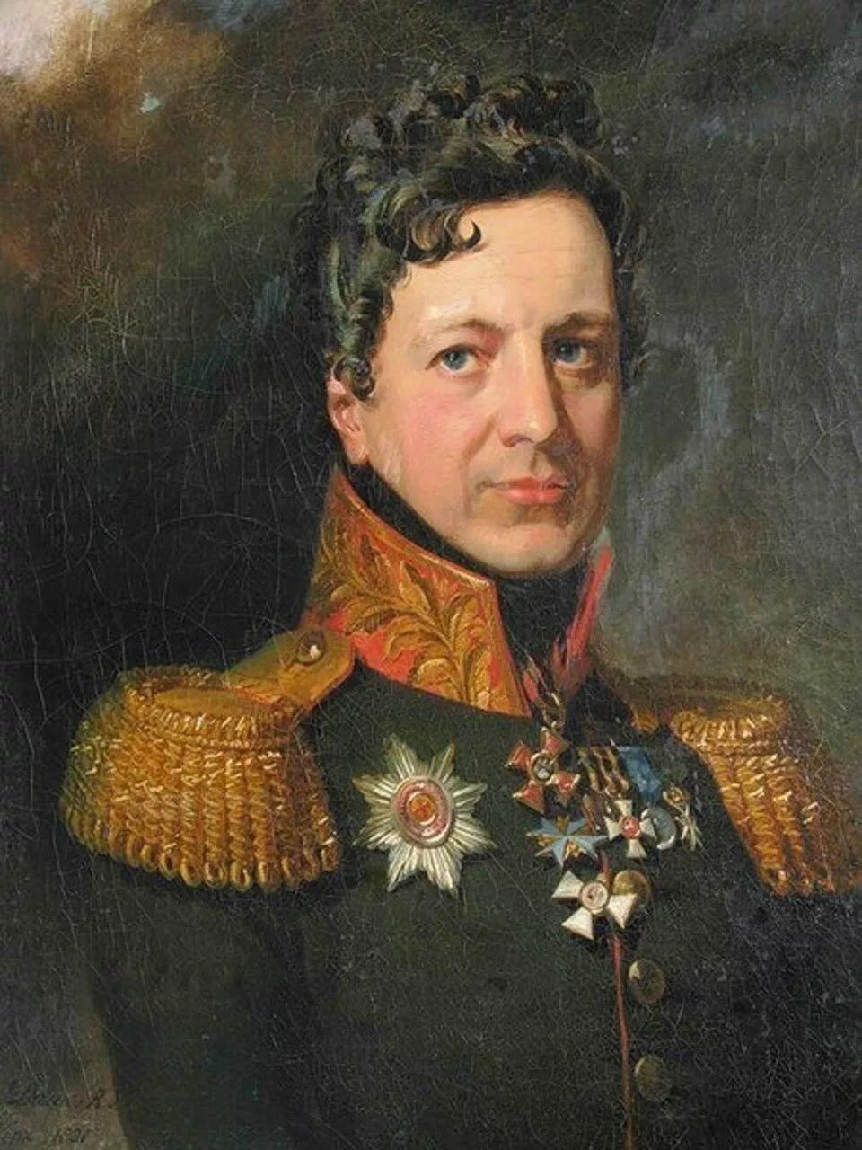 Давыдов н п. Портрет Генерала Раевского 1812г.. Давыдов 1812 портрет.