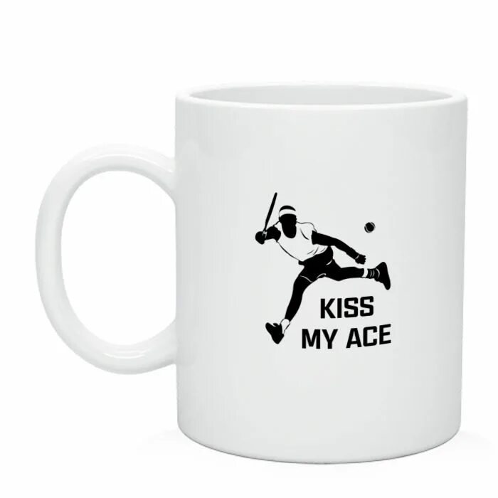 Kiss my as. Кружка теннисисту. Кружка с теннисным принтом. Kiss my Ace мерч. Kiss my Ace мерч теннис.