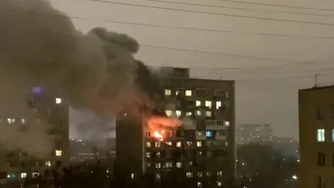 Пожар в вао